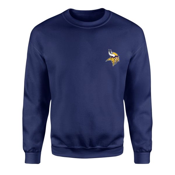 Minnesota Vikings Sweatshirt L - İndigo Mavisi