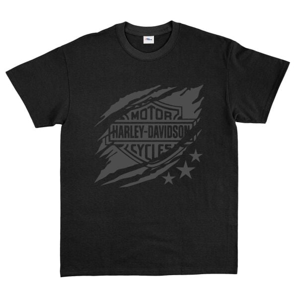 Harley Davidson Tear Tişört XXL - Siyah | OUTLET