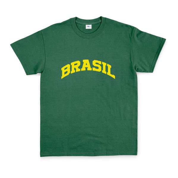 BRASIL Tişört L - Nefti Yeşili