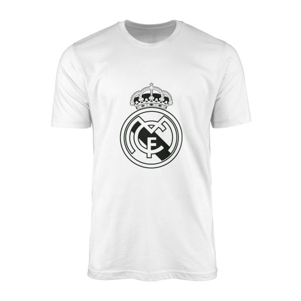 Real Madrid Shield Tişört M - Beyaz