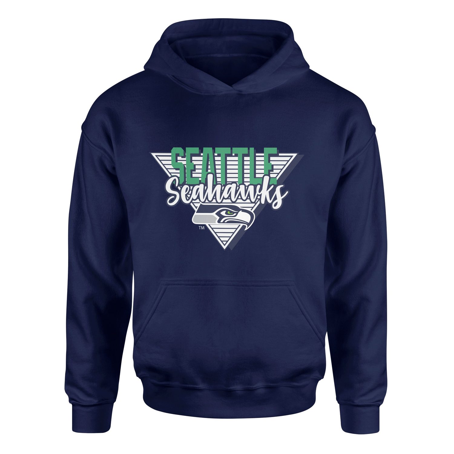 Seattle Seahawks V Hoodie S - İndigo Mavisi