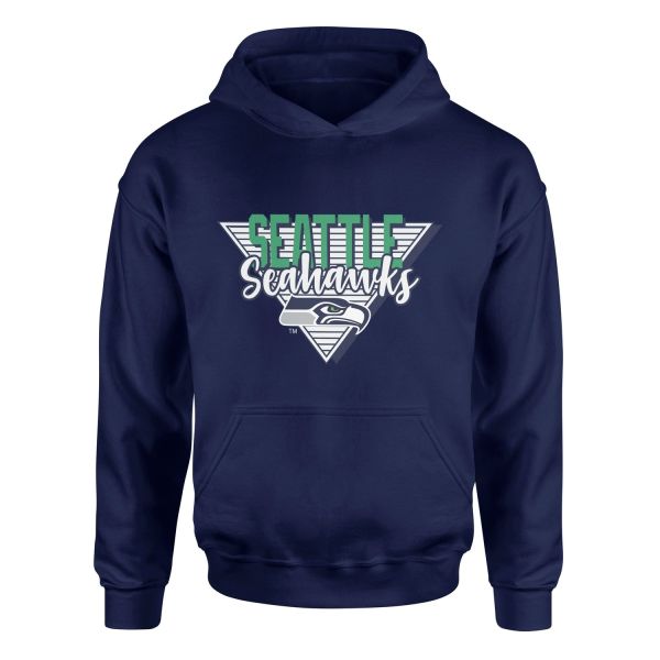 Seattle Seahawks V Hoodie S - İndigo Mavisi