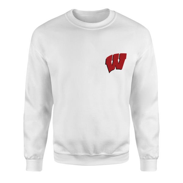 Wisconsin Badgers Sweatshirt XL - Beyaz