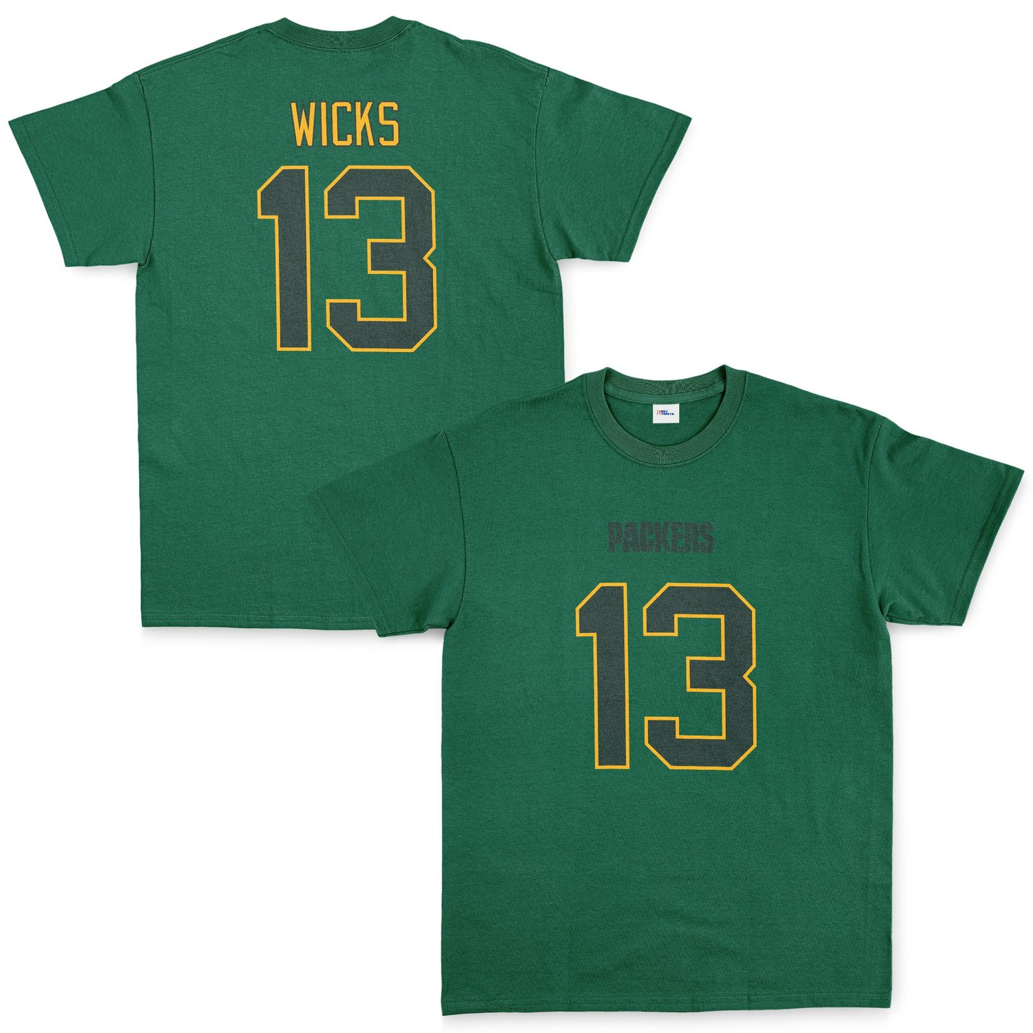 Dontayvion Wicks Green Bay Packers Tişört M - Nefti Yeşili
