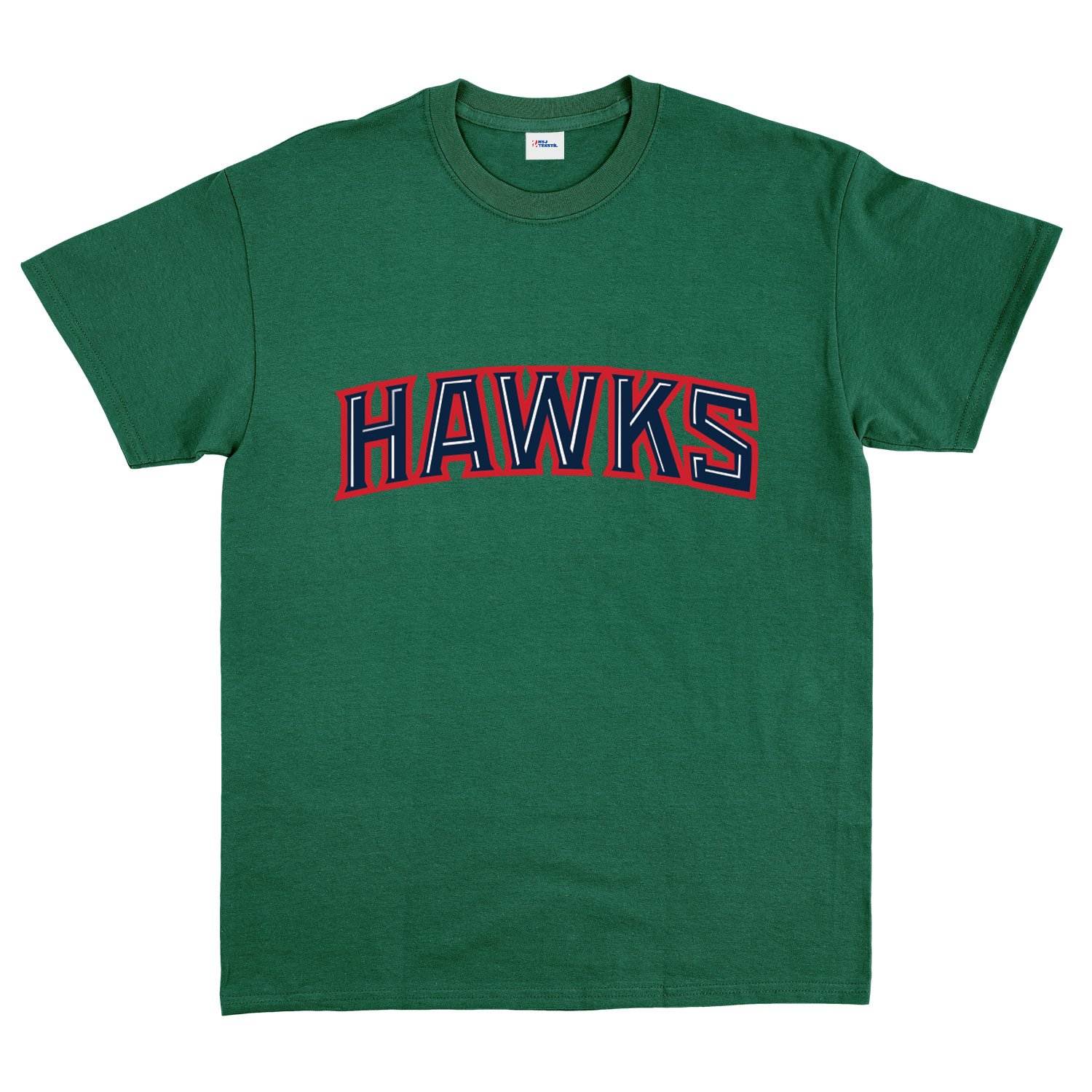 Hawks Tişört XL - Nefti Yeşili