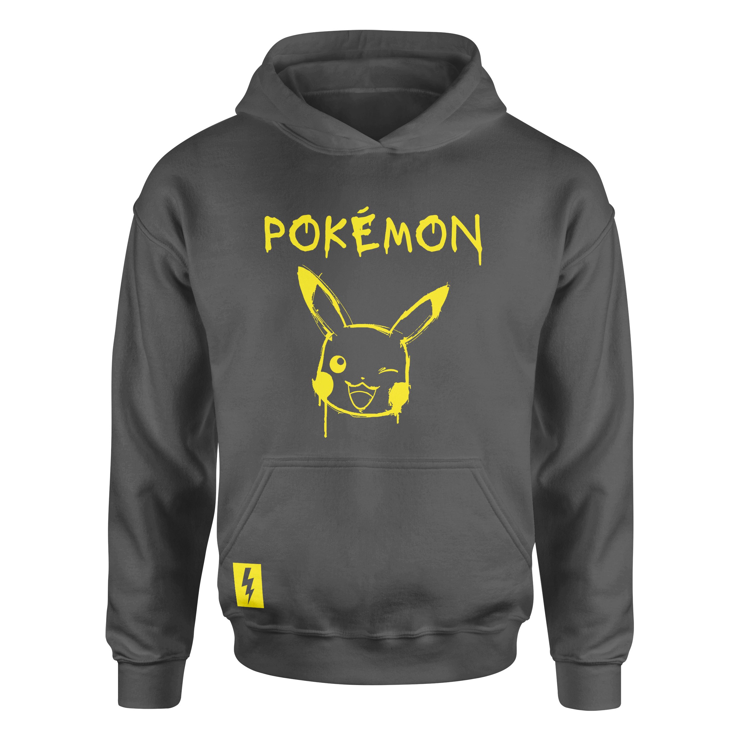 POKEMON #0025 Hoodie M - Füme