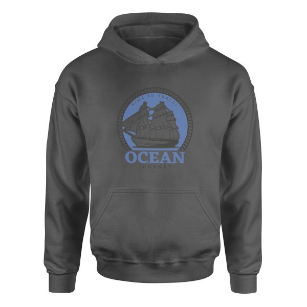 Ocean Journey Denizci Hoodie S - Füme