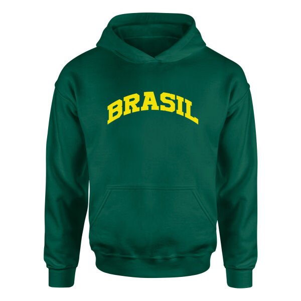 BRASIL Hoodie L - Nefti Yeşili
