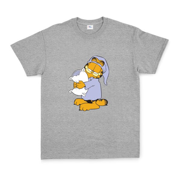 Garfield Tişört L - Gri