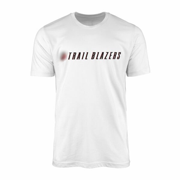 Trail Blazers Tişört XL - Beyaz