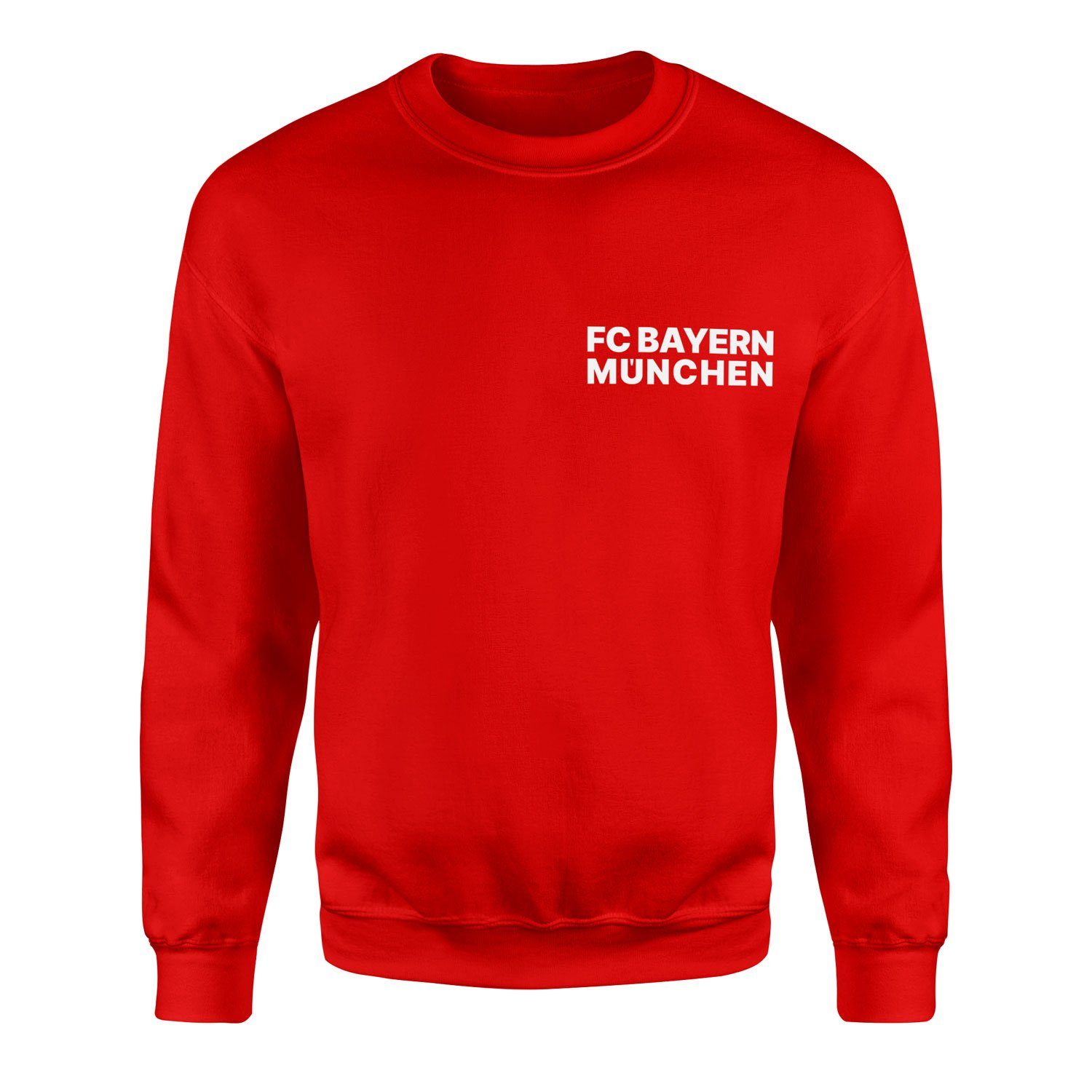 FC Bayern München Modern Sweatshirt S - Kırmızı