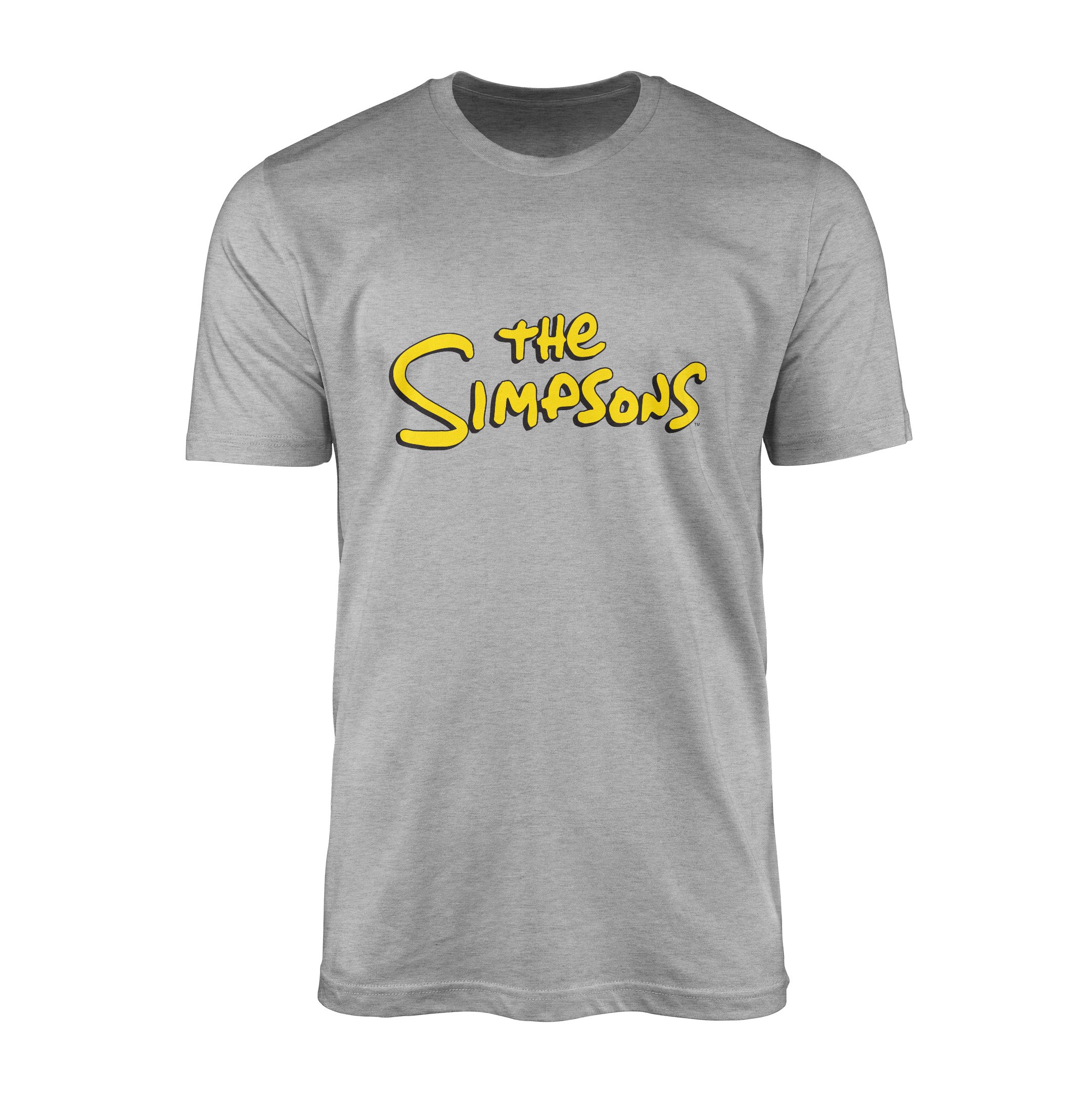 The Simpsons Tişört L - Gri
