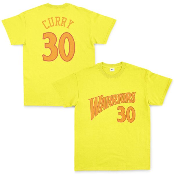 Stephen Curry 30 Golden State Forma Tişört L - Sarı