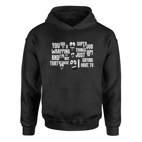 Yes Man Hoodie XL - Siyah