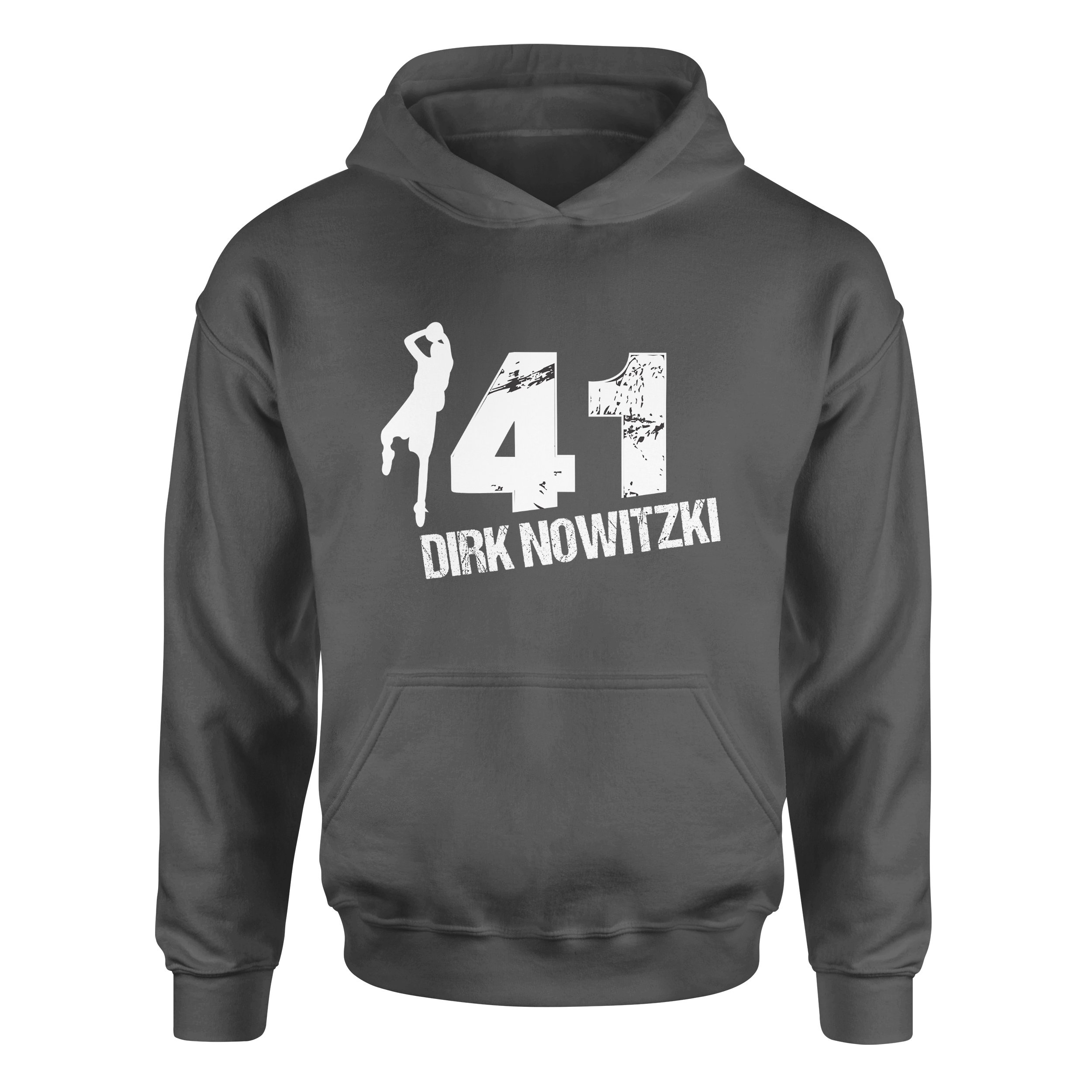 Dirk Nowitzki 41 Hoodie L - Füme