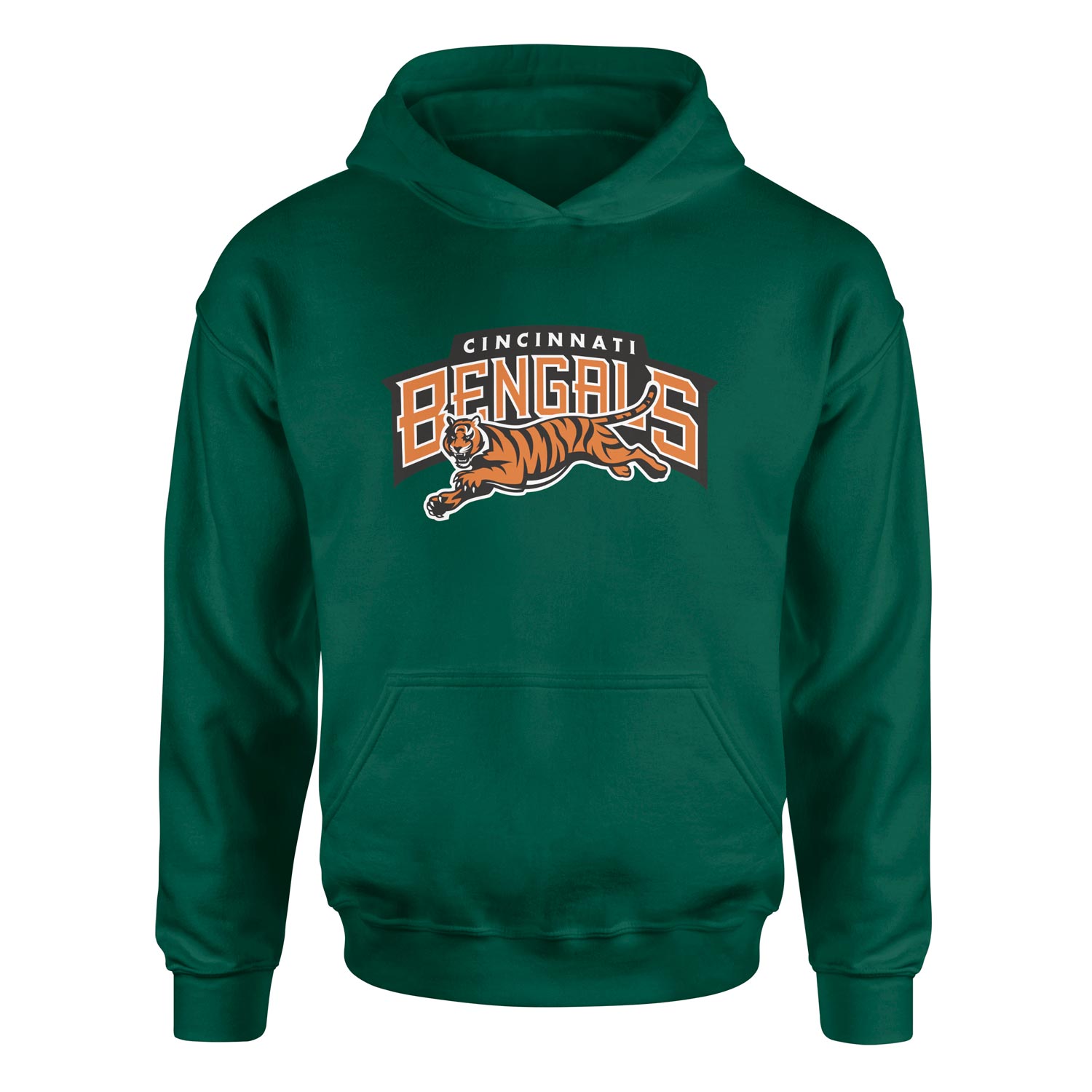 Cincinnati Bengals Hoodie XL - Nefti Yeşili