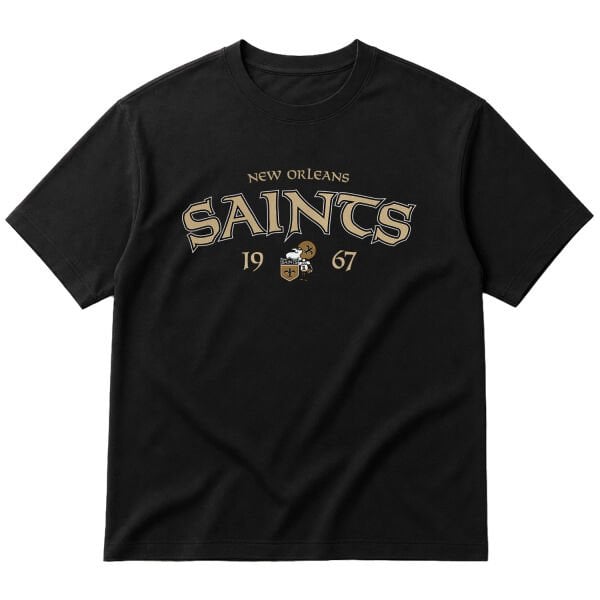 New Orleans Saints 1967 Oversize Tişört
