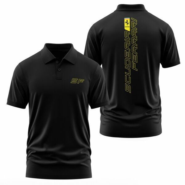 Scuderia Ferrari SE Polo Tişört M - Siyah