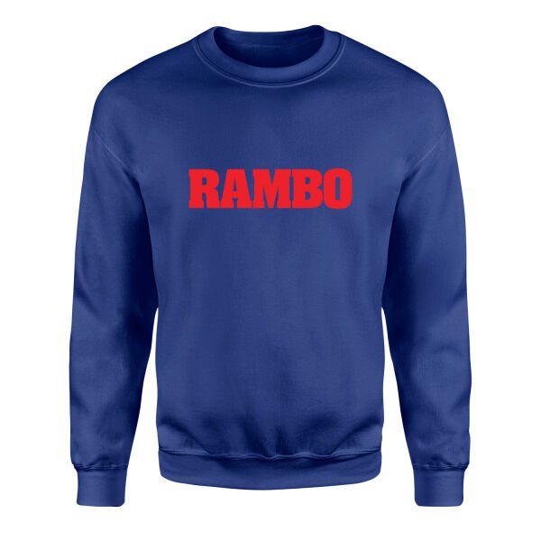 RAMBO Sweatshirt M - İndigo Mavisi