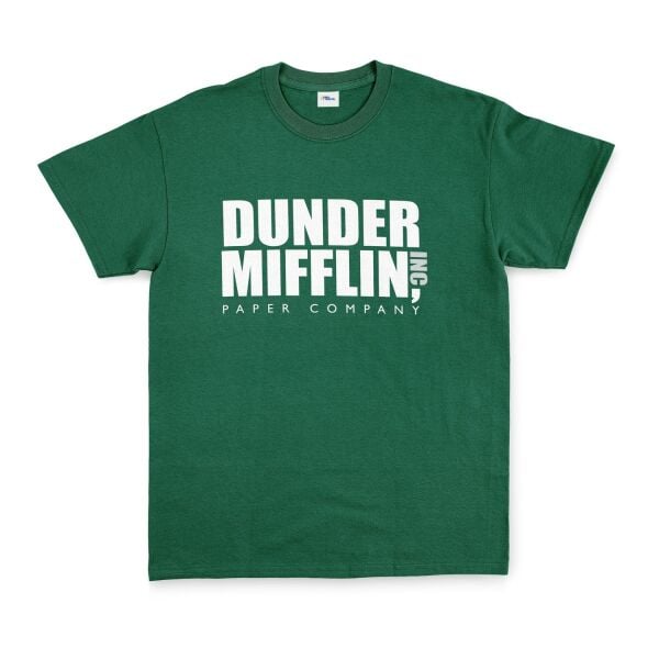 Dunder Mifflin Paper Company, Inc. Tişört XXL - Nefti Yeşili | OUTLET