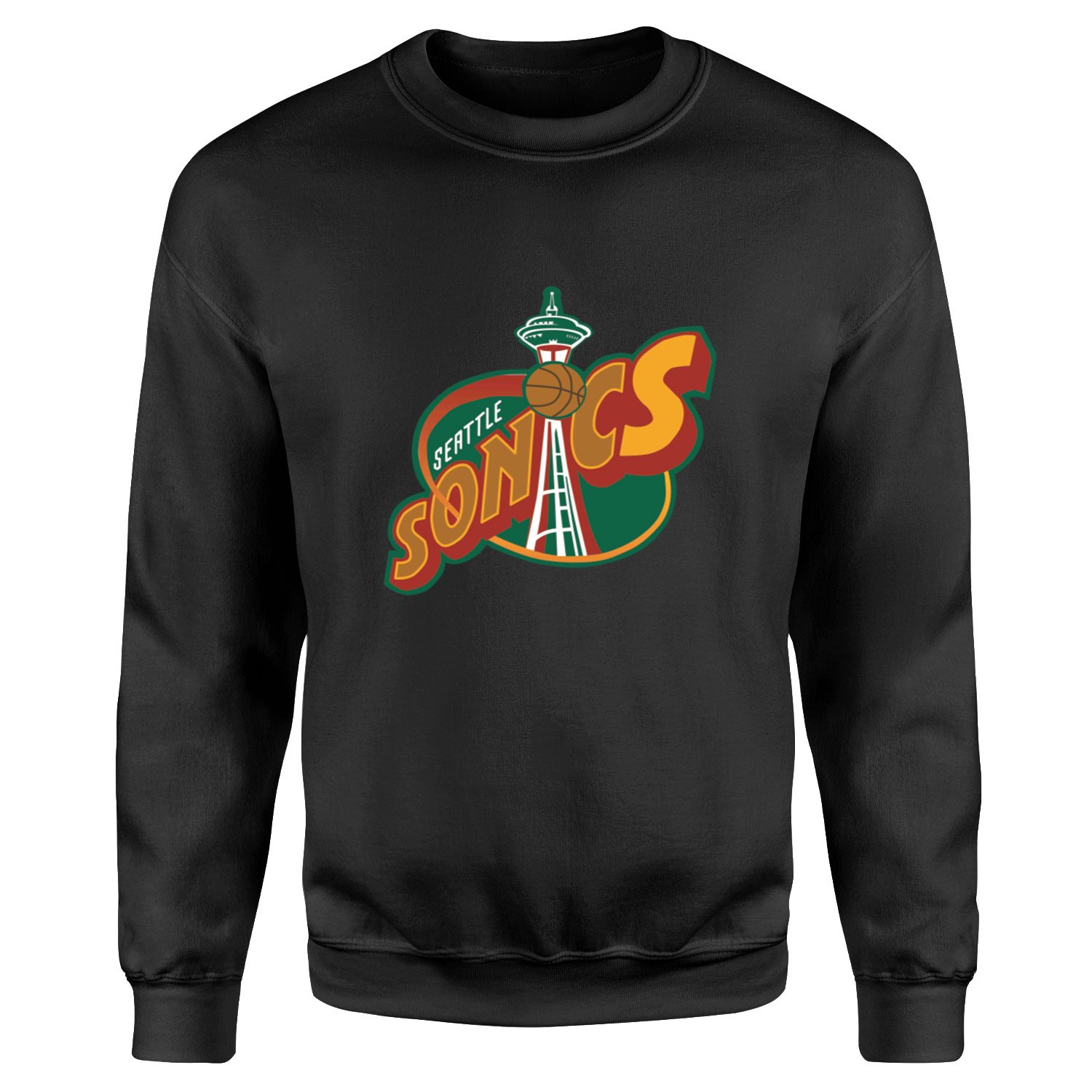 Supersonics Sweatshirt XL - Siyah