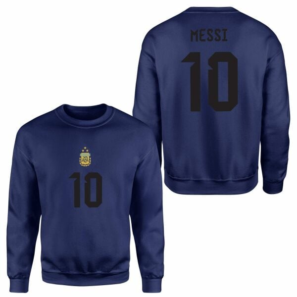 Lionel Messi Forma Sweatshirt M - İndigo Mavisi
