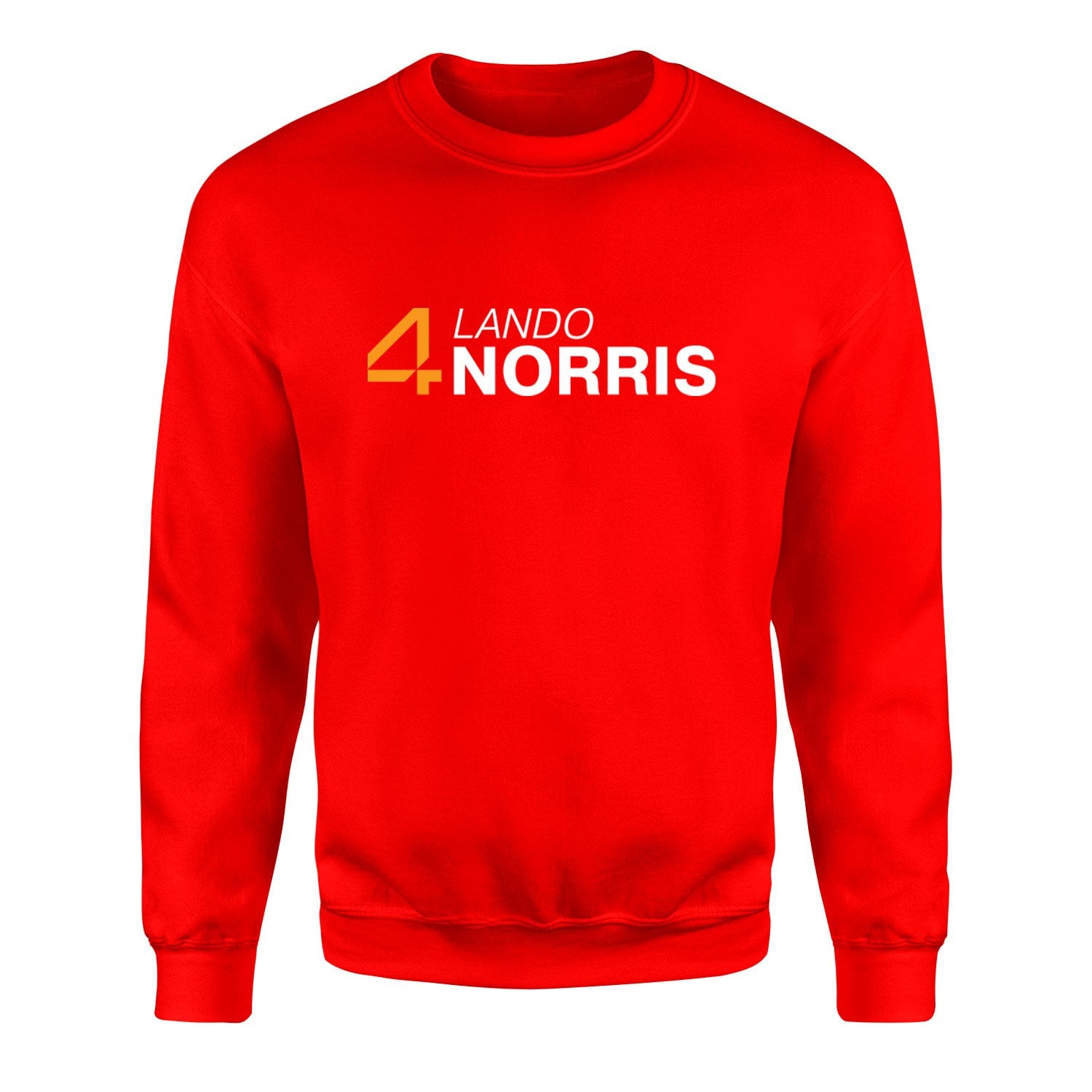 Lando Norris 4 Sweatshirt S - Kırmızı
