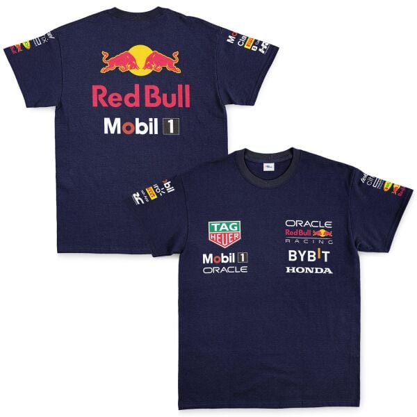 Red Bull Racing 2024 Teamline Tişört M - İndigo Mavisi | OUTLET