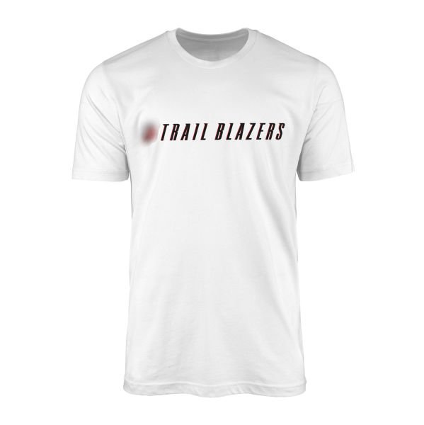 Trail Blazers Tişört XXL - Beyaz