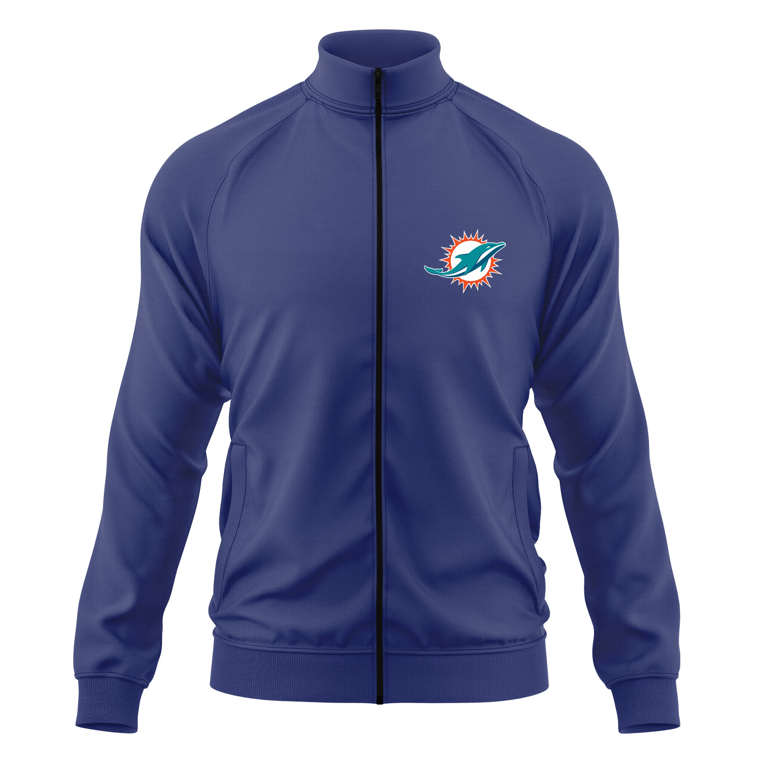 Miami Dolphins Fermuarlı Sweatshirt