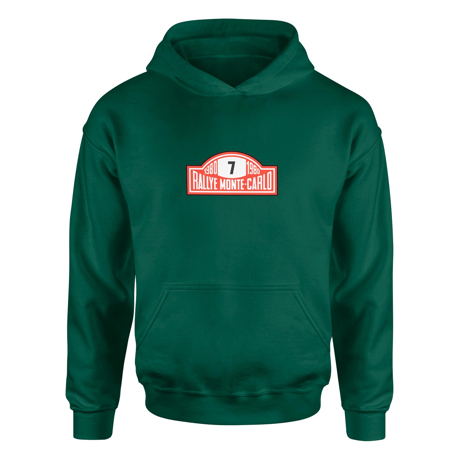 Rallye Monte-Carlo 80 Hoodie L - Nefti Yeşili