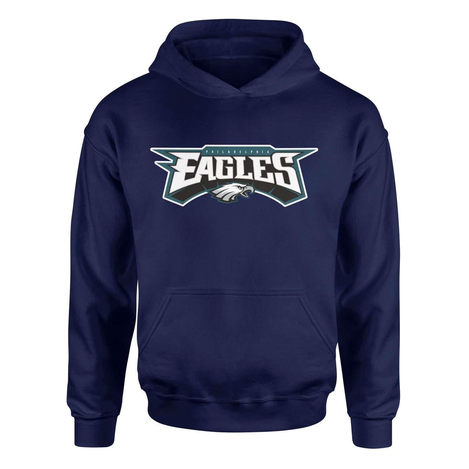 Philadelphia Eagles WL Hoodie XXL - İndigo Mavisi