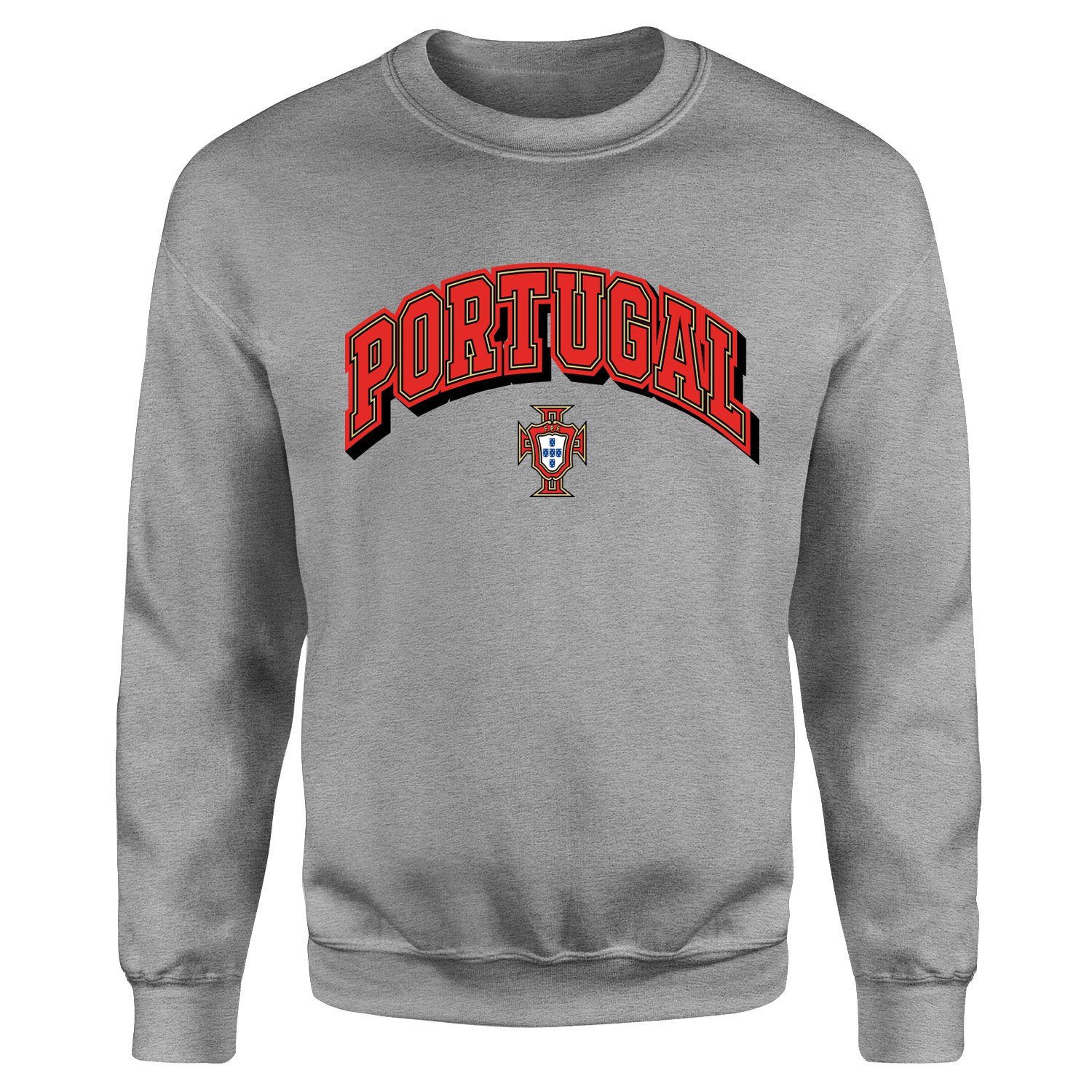 Portekiz 2026 Varsity Sweatshirt XXL - Gri