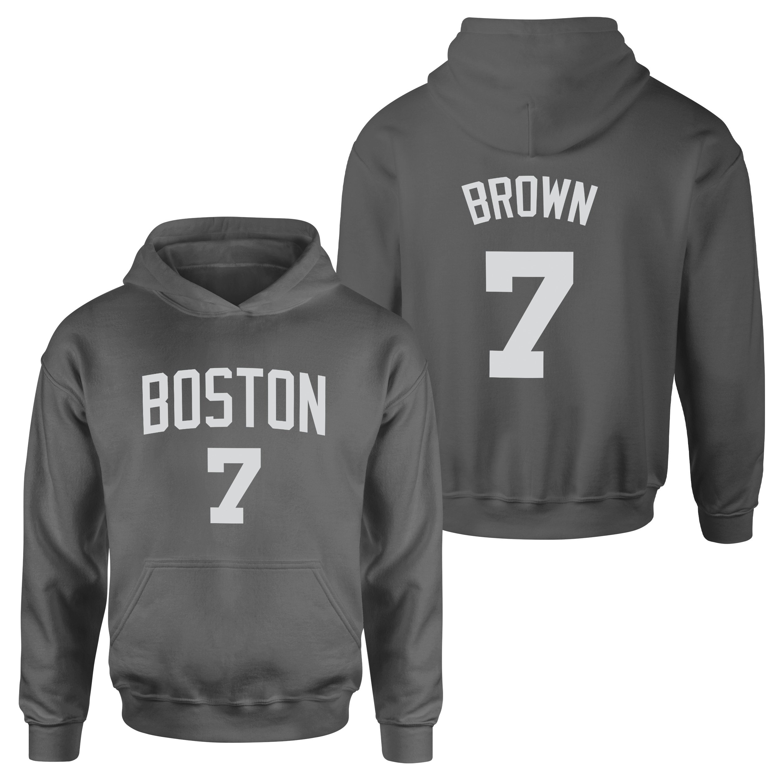 Jaylen Brown 24/25 Forma Hoodie S - Füme