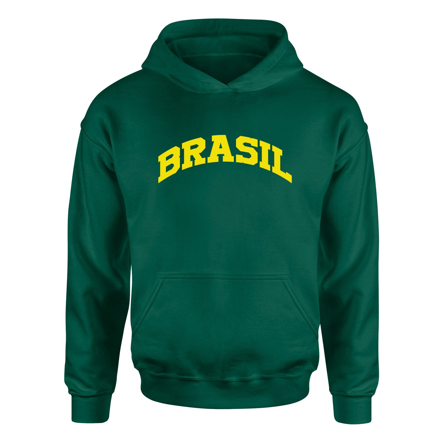 BRASIL Hoodie XXL - Nefti Yeşili