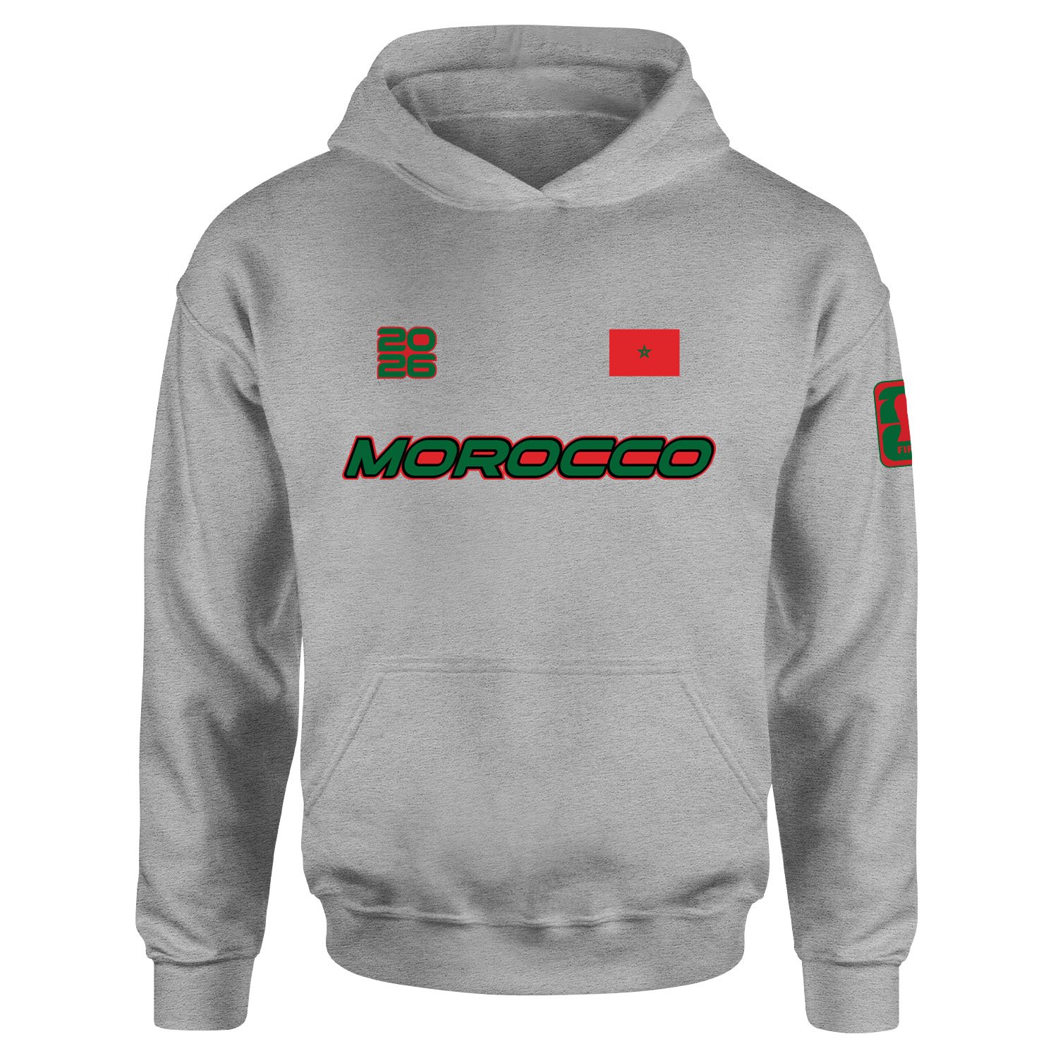 Fas 2026 Hoodie XL - Gri