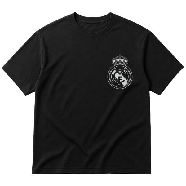 Real Madrid Badge Oversize Tişört