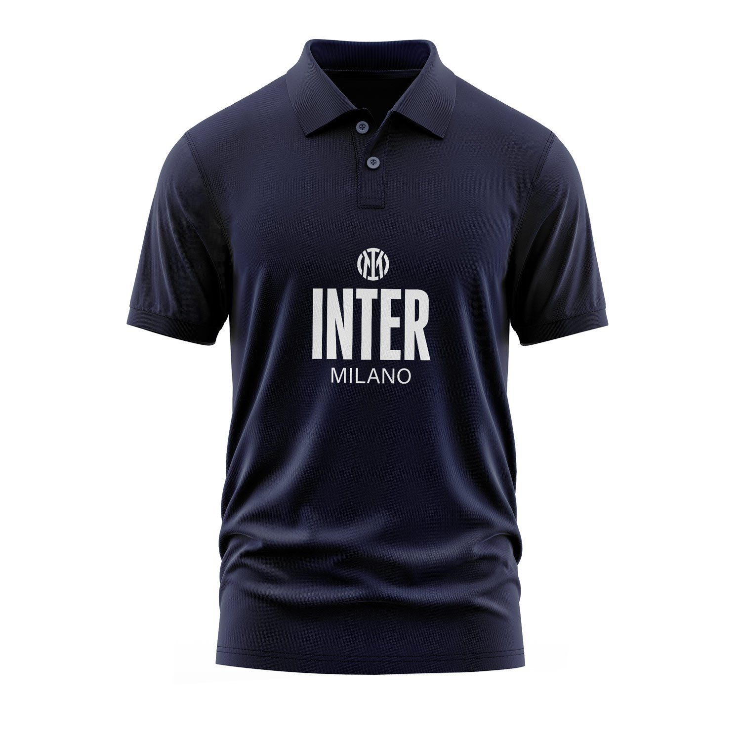 Inter Milan Polo Tişört XXL - İndigo Mavisi