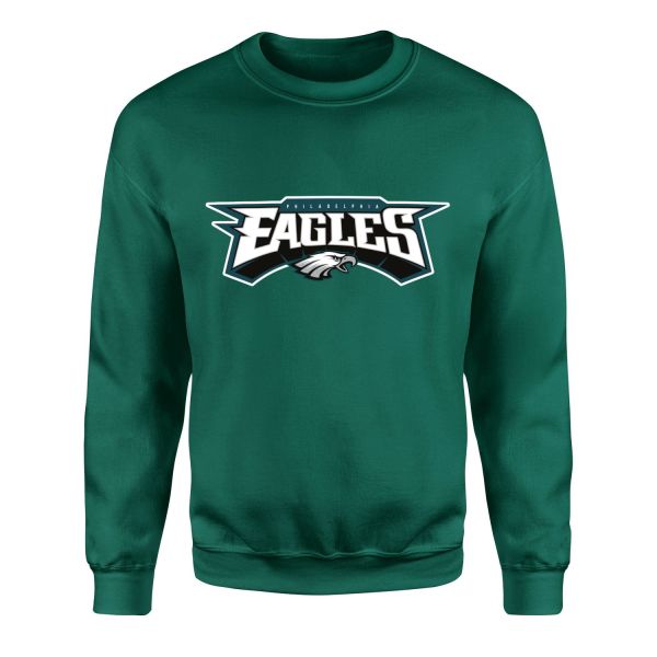 Philadelphia Eagles WL Sweatshirt XL - Nefti Yeşili