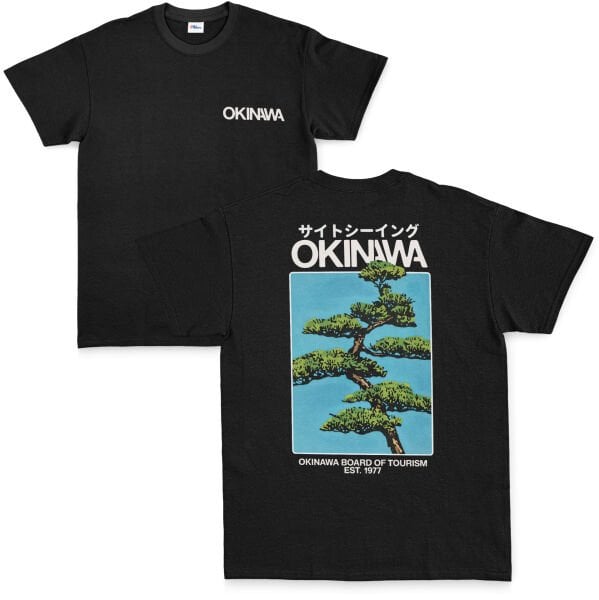 Okinawa Siyah Tişört