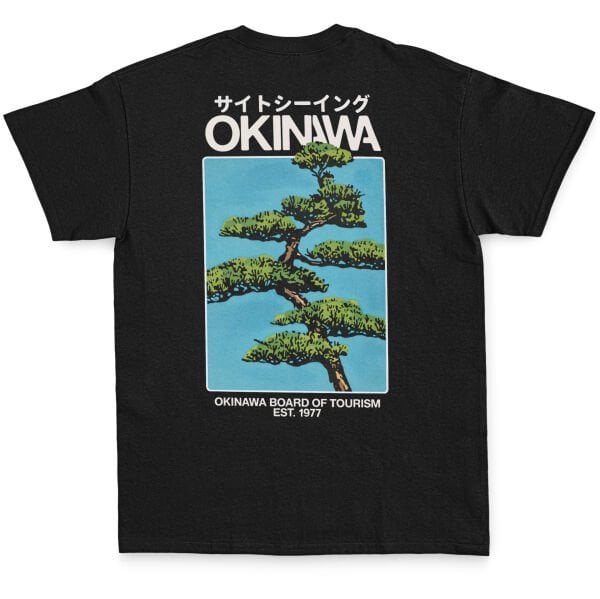 Okinawa Siyah Tişört