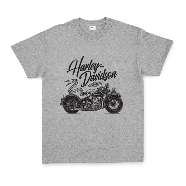 H-D An American Original Tişört M - Gri | OUTLET