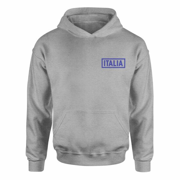 Italia Hoodie S - Gri
