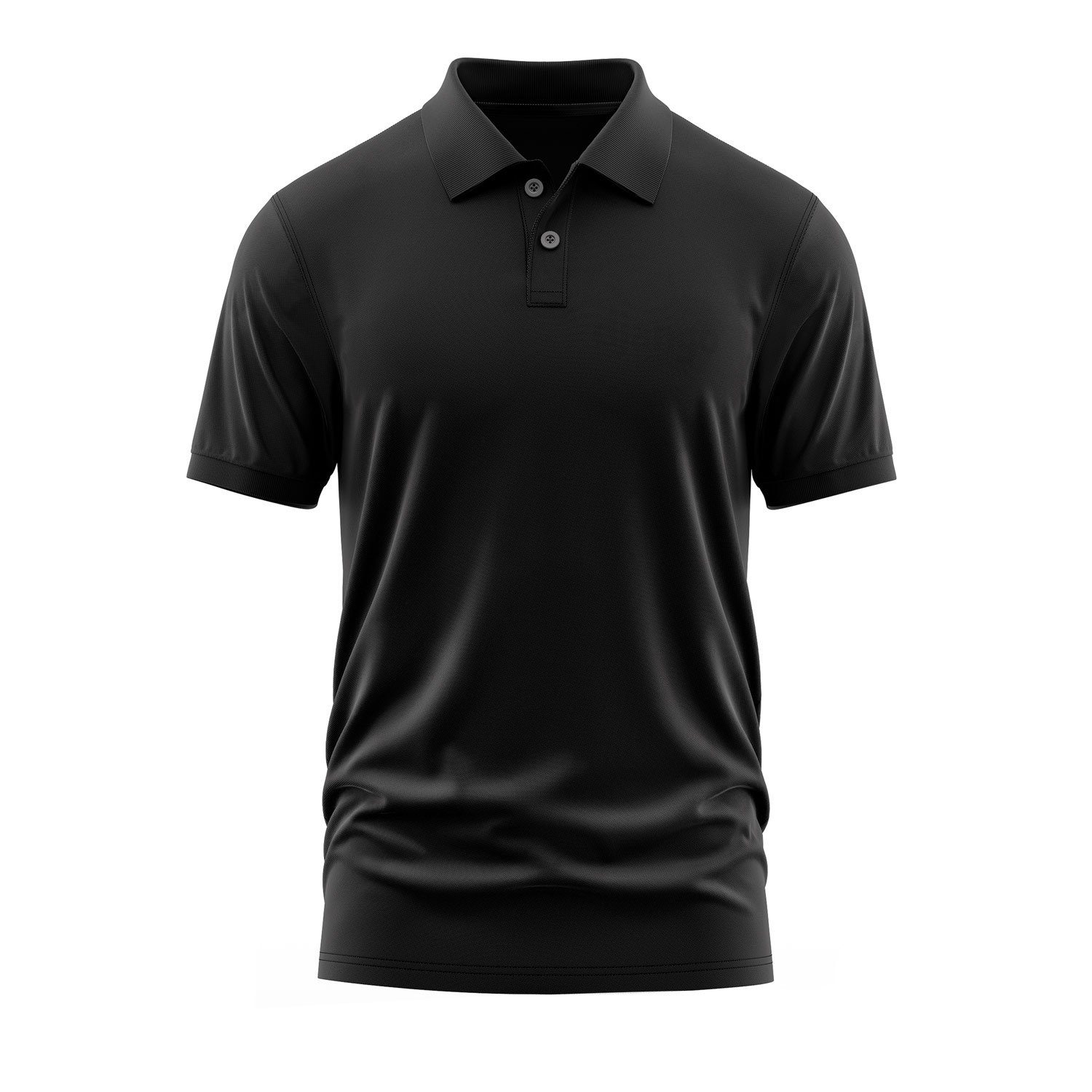 django Polo Tişört S - Siyah