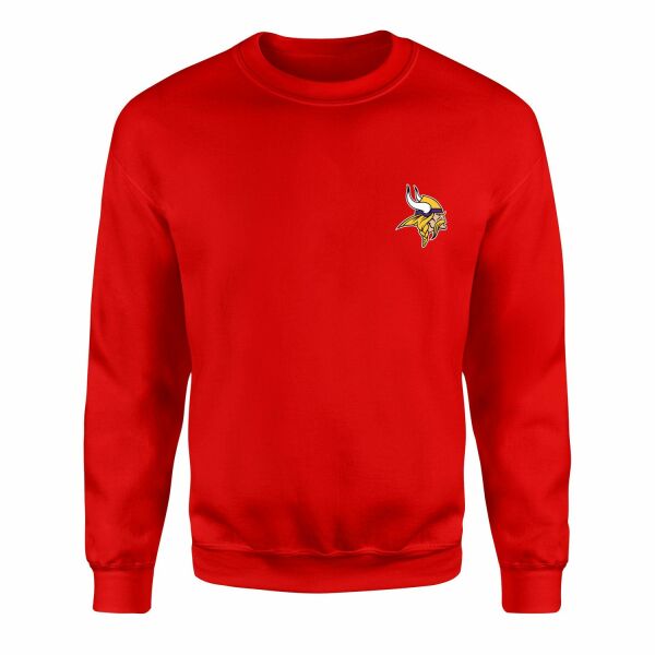 Minnesota Vikings Sweatshirt M - Kırmızı