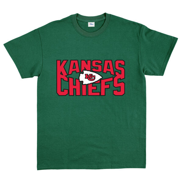 Kansas City Chiefs SQ Tişört M - Nefti Yeşili