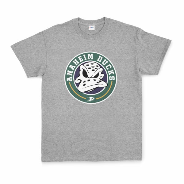 Anaheim Ducks Vintage Tişört M - Gri