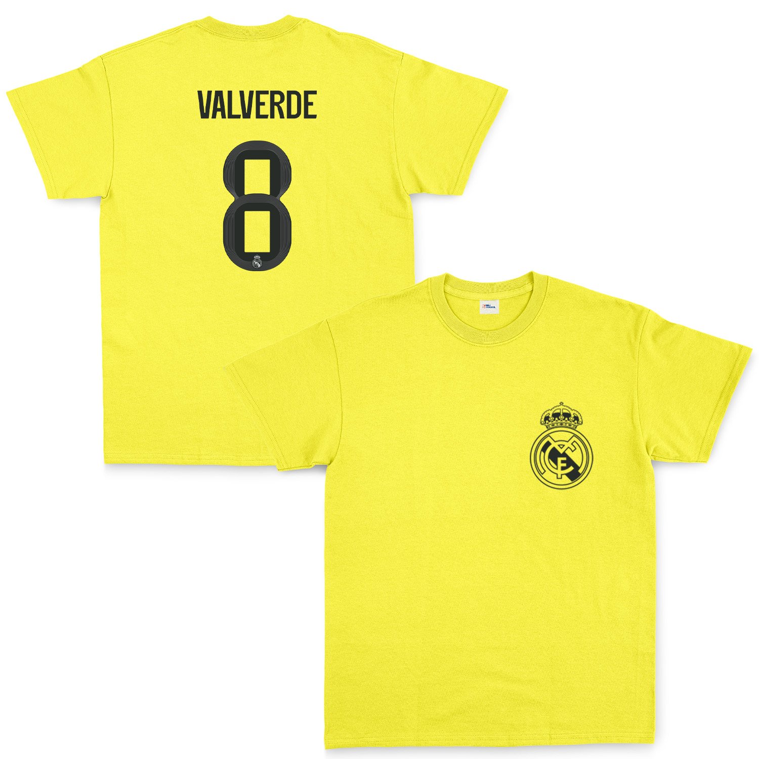 Federico Valverde RM BL Forma Tişört M - Sarı