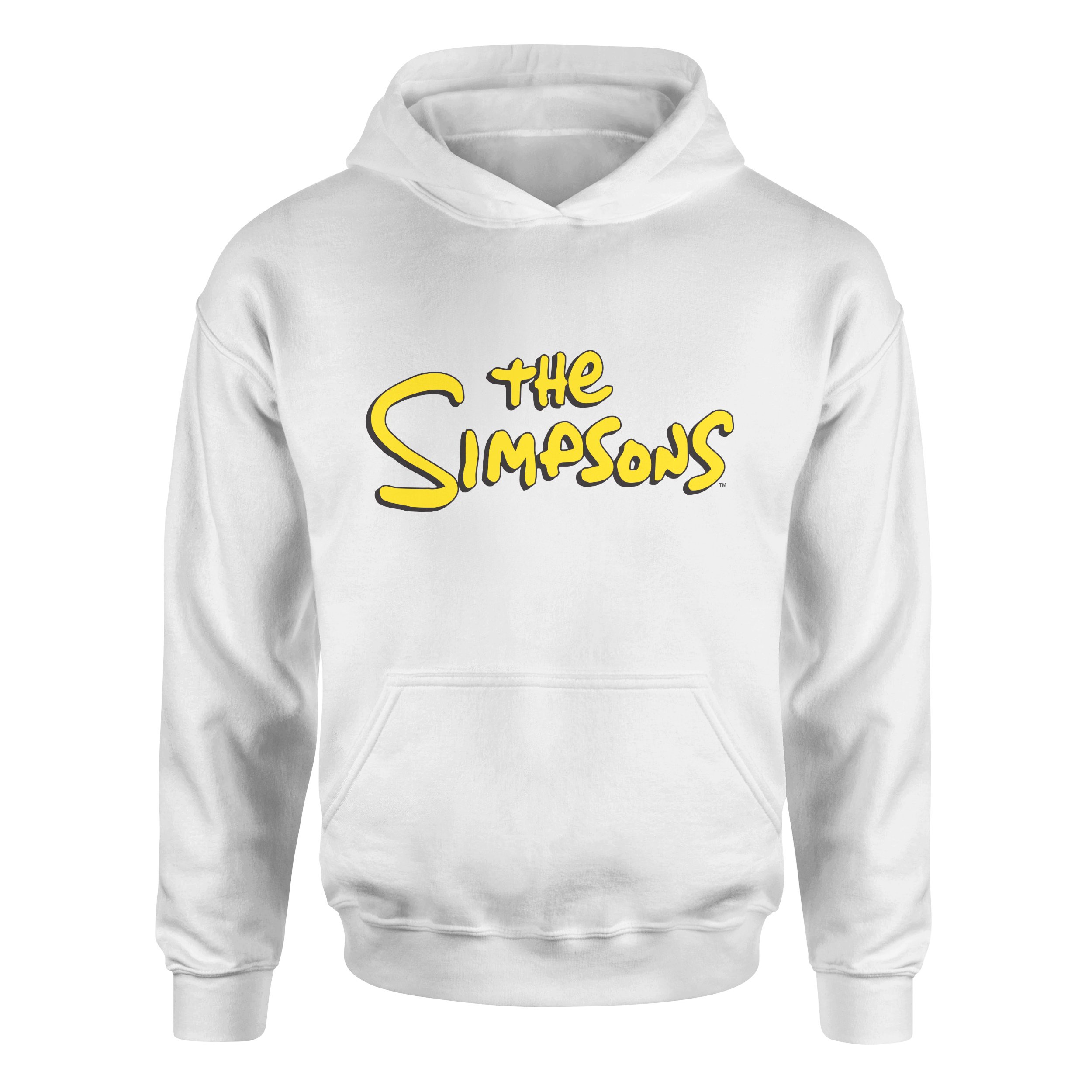 The Simpsons Hoodie XXL - Beyaz
