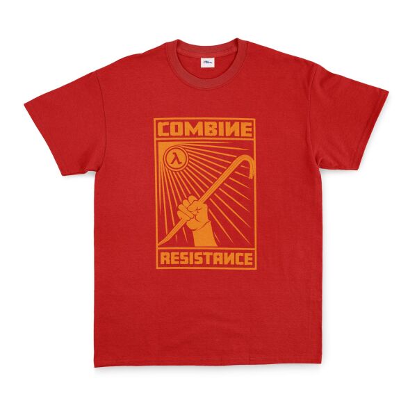 Half-Life Resistance Tişört XL - Kırmızı